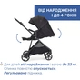 Коляска Chicco 2 в 1 Seety графіт (87097.31.01) - зменшене зображення 8