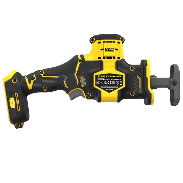 Шабельна пила Stanley FatMax безщіткова, 18ВLi-Ion, 0-2800 ход/хв, хід 19 мм (без АКБ та ЗП) (SFMCS305B) - picture 5