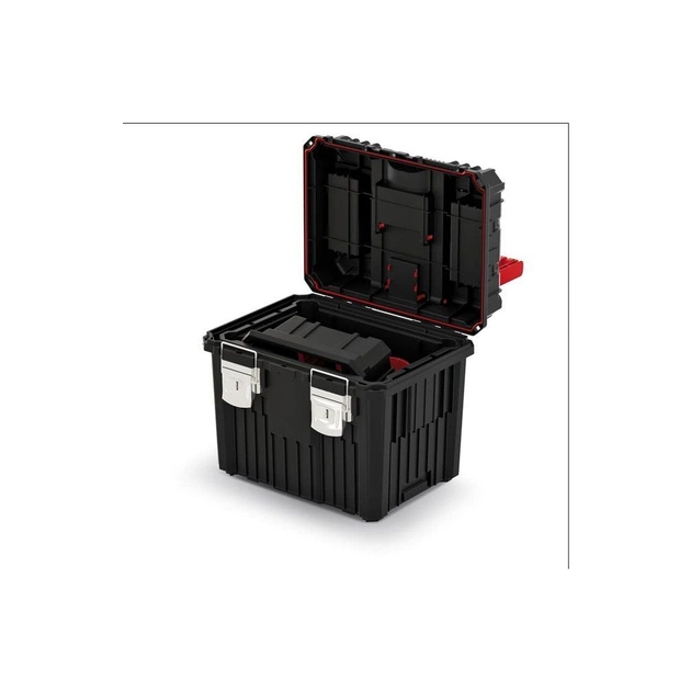 Ящик для інструментів Kistenberg на колесах, 18", 450*360*640 + ручка, HEAVY tool box, KHVWM (KHVWM) - picture 7