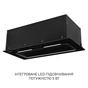 Витяжка кухонна Minola HBI 6473 BL GLASS 800 LED Line - зменшене зображення 3