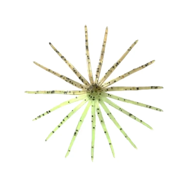 Силікон рибальський Keitech Little Spider 2" (8 шт/уп) 408 Electric June Bug (1551.11.73) - picture 2