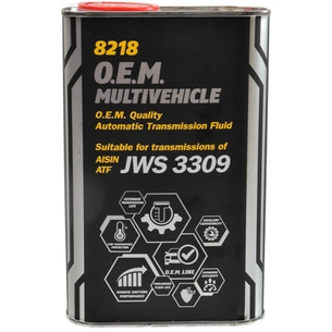 Трансмісійна олива Mannol 8218 O.E.M. Multivehicle JWS 3309 1л Metal (MN8218-1ME) зображення 1