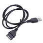Дата кабель USB 2.0 AF - USB 2.0 AM 0.3m black - уменьшенное изображение 2