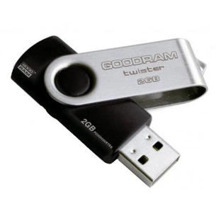 USB флеш накопичувач Goodram 2GB Twister USB 2.0 (PD2GH2GRTSKR9) зображення 1