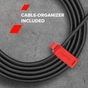 Дата кабель USB 2.0 AM to USB-C 2.0m 18W TPE black Canyon (CNS-AC18SC20B) - зменшене зображення 2