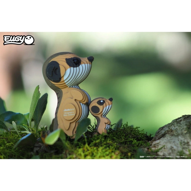 Пазл Eugy 3D Зоопарк Сурикат (XEG-046) - picture 9