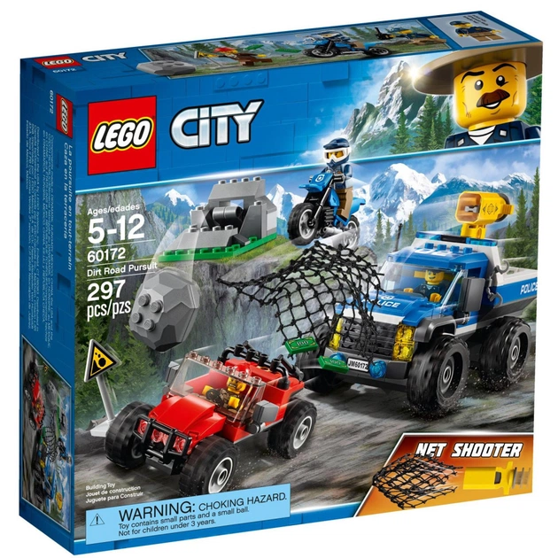 Конструктор LEGO City Police Погоня на ґрунтовій дорозі (60172) - изображение 1