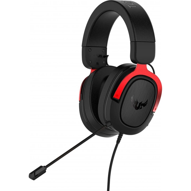 Навушники ASUS TUF Gaming H3 Red (90YH02AR-B1UA00) - изображение 1