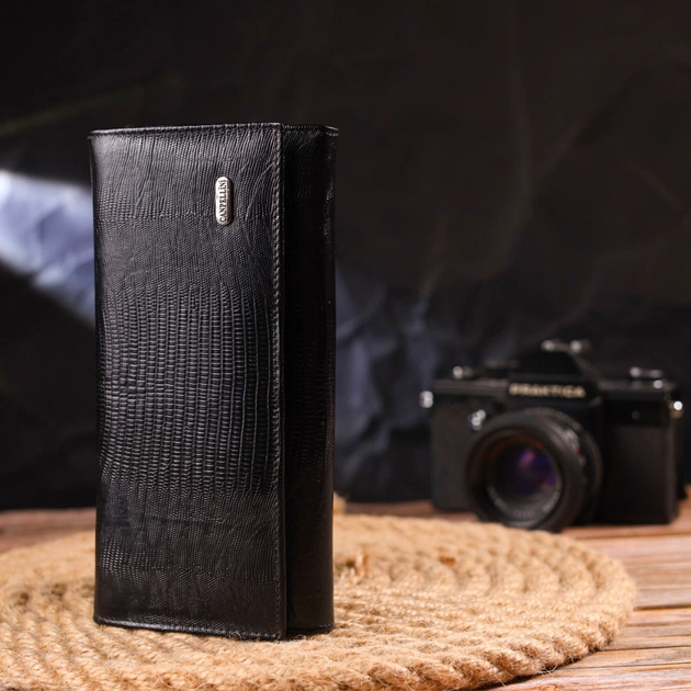 Кошелек Canpellini Из натуральной кожи Черный (21527) - изображение 8