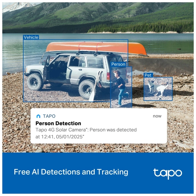 Камера відеоспостереження TP-Link TAPO-C615G-KIT - зображення 8