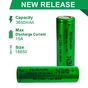 Акумулятор Vapcell N36 18650 Li-Ion 3650mAh 1шт - зменшене зображення 3