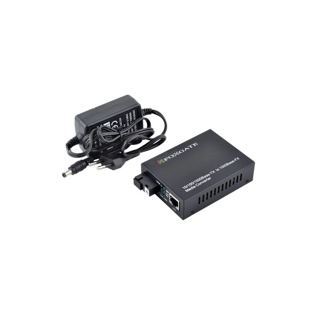 Медіаконвертер EC-Q-1G-1SM-1310nm-20-LFP FoxGate - picture 5