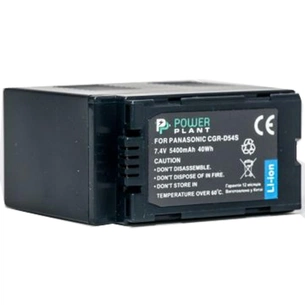 Акумулятор до фото/відео PowerPlant Panasonic CGA-D54S (DV00DV1249) зображення 1