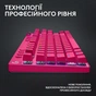 Клавіатура Logitech G PRO X TKL Lightspeed Tactile USB UA Magenta (920-012159) - зменшене зображення 9