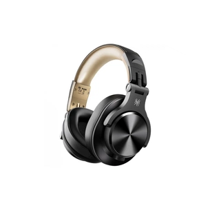 Навушники OneOdio Fusion A70 Bluetooth+3,5мм/6,35мм Black/Gold (A70 Black Gold) зображення 1