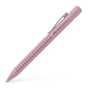 Ручка шариковая Faber-Castell автоматическая Grip 2010, пудровый розовый, стержень синий М (0.7 мм) (32028) - уменьшенное изображение 1