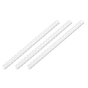 Пружина для палітурки 2E пл. 12мм (100 шт.) прозорі (2E-PL12-100CL) зображення 1