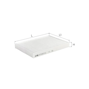 Фільтр салону ALPHA FILTER AF5069 зображення 1