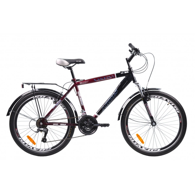 Велосипед Ardis Santana 24" рама-15" St Black/Burgundy (0709) - изображение 1