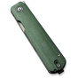 Ніж Civivi Sendy, Green Micarta, Stonewash (C21004A-1) - зменшене зображення 7