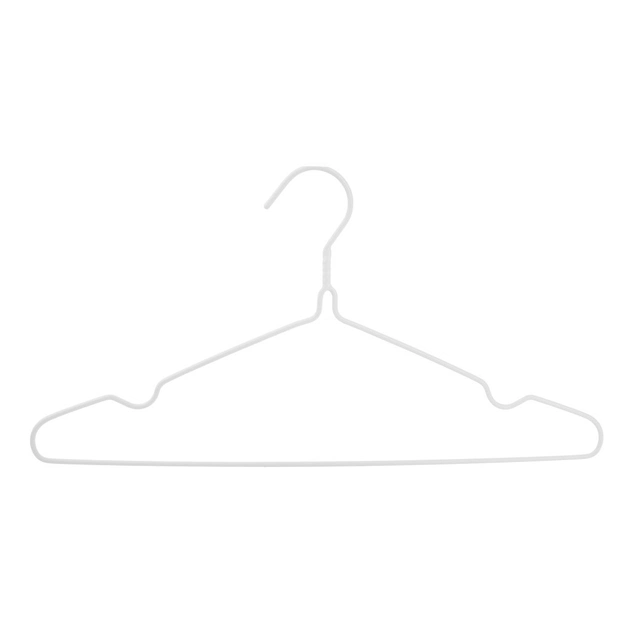 Плічка Idea Home Металеві в силіконі Білі 39.4 х 21 х 0.3 см 8 шт. (6707236) - picture 3