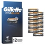 Змінні касети Gillette Fusion ProGlide 12 шт. (7702018440894/8006530028882) - уменьшенное изображение 1