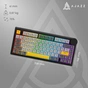 Клавіатура Ajazz AK820 V2 Coconut Flake Switch Wireless/Bluetooth/USB UA Black/Gray/Yellow (AK820-V2-CF-BGY) - зменшене зображення 19