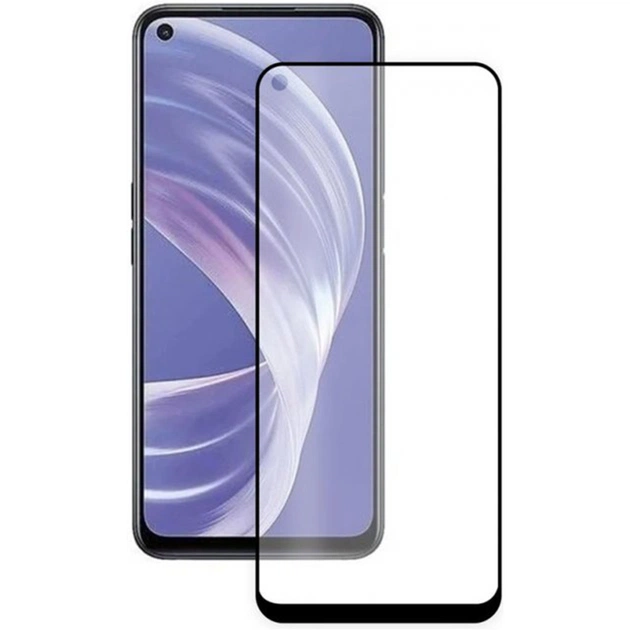 Скло захисне Drobak OPPO A76 (Black) (505041) - зображення 1
