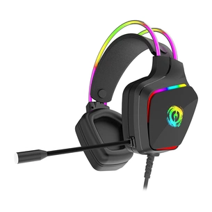 Навушники Canyon GH-9A Darkless Gaming 3.5 мм RGB Black (CND-SGHS9A) зображення 1