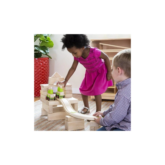 Залізниця Guidecraft Block Science Дорога, 55 деталей (G2100R) - picture 11