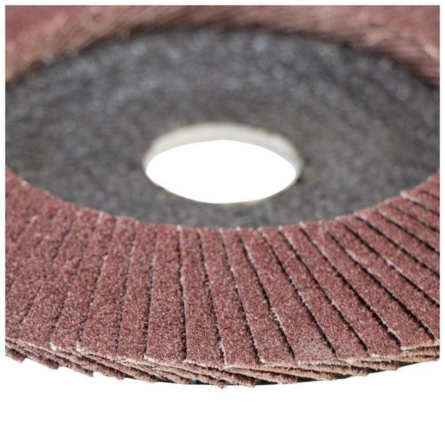 Круг зачистний Sigma пелюстковий торцевий Т29 (конічний) 125мм P80 (9172641) - picture 4