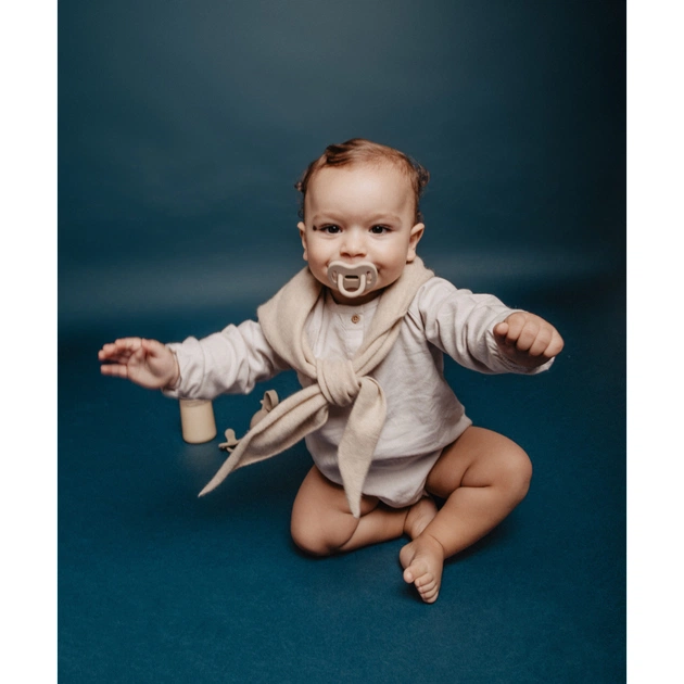 Пустушка Suavinex Colour Essence силіконова фізіологічна, 0-6 місяців бежева (308600) - picture 5