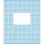 Зошит Школярик Блакитна шотландка 12 аркушів коса лінія (012-2578C) - зменшене зображення 1