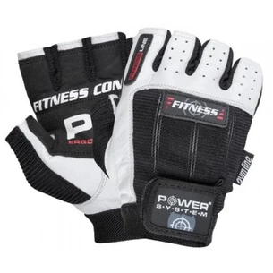 Рукавички для фітнесу Power System Fitness PS-2300 Black/White XS (PS-2300_XS_Black-White) зображення 1
