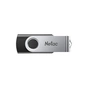 USB флеш накопичувач Netac 32GB U505 USB 2.0 (NT03U505N-032G-30BK) - зменшене зображення 1
