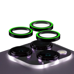 Скло захисне Armorstandart for Camera AR iPhone 14 Pro / 14 Pro Max Green (ARM76150) зображення 1