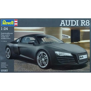 Збірна модель Revell Автомобіль Audi R8 black 1:24 (7057) зображення 1