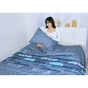 Ковдра MirSon Набір Tencel Зима №3698 Print Line Mabel + подушка середня 220х240+50х70 (2200004848334) - зменшене зображення 11