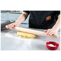 Кухонний ніж KitchenAid Universal Мезалуна, з захисним чохлом, 15,2x2,4x11,6 см, чорний (KQG173OHOBE) - зменшене зображення 5