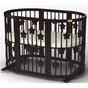 Ліжечко Ingvart SMART BED ROUND із зірочками венге (1351401) - зменшене зображення 1