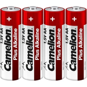 Батарейка Camelion AA LR6 Plus Alkaline (Shrink) * 4 (LR6-SP4) зображення 1