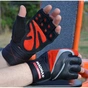 Рукавички для фітнесу MadMax MFG-568 Extreme 2nd edition Black/Red XL (MFG-568_XL) - зменшене зображення 4