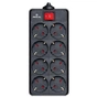 Мережевий фільтр живлення REAL-EL REAL-EL RS-8 PROTECT, 1.8m, black (EL122300021) - уменьшенное изображение 1