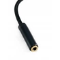 Перехідник Type-C to Audio 3.5mm (Plug-Socket) 0.12m Extradigital (KBA1760) - зменшене зображення 3