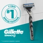Набір косметики Gillette Бритва Mach3 з 2 змінними картриджами + Гель для гоління Series 200 мл + Косметичка (8700216075251) - зменшене зображення 9