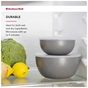 Миска KitchenAid Coreline, набір 4 шт, з кришкою, сірий (KQG176OSCGG) - зменшене зображення 7