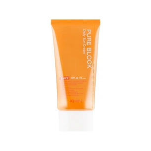 Засіб від засмаги A'pieu Pure Block Natural Daily Sun Cream SPF45/Pa+++ 50 мл (8809581450615) зображення 1
