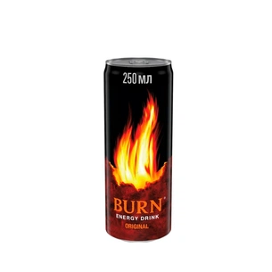 Енергетичний напій Burn Original Безалкогольний сильногазований 250 мл (5060466511019) зображення 1