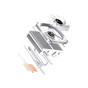Кулер до процесора JONSBO HX4170D White - уменьшенное изображение 3
