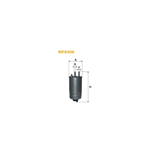 Фільтр паливний Wixfiltron WF8408 зображення 1